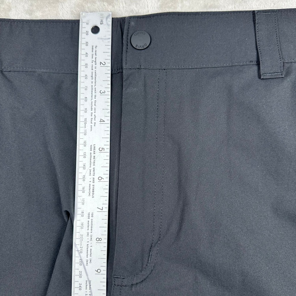 Orvis Mens Tech Cargo Shorts Black Size 42 Hiking Fishing Tech Cargo Lightweight - Picture 6 of 16